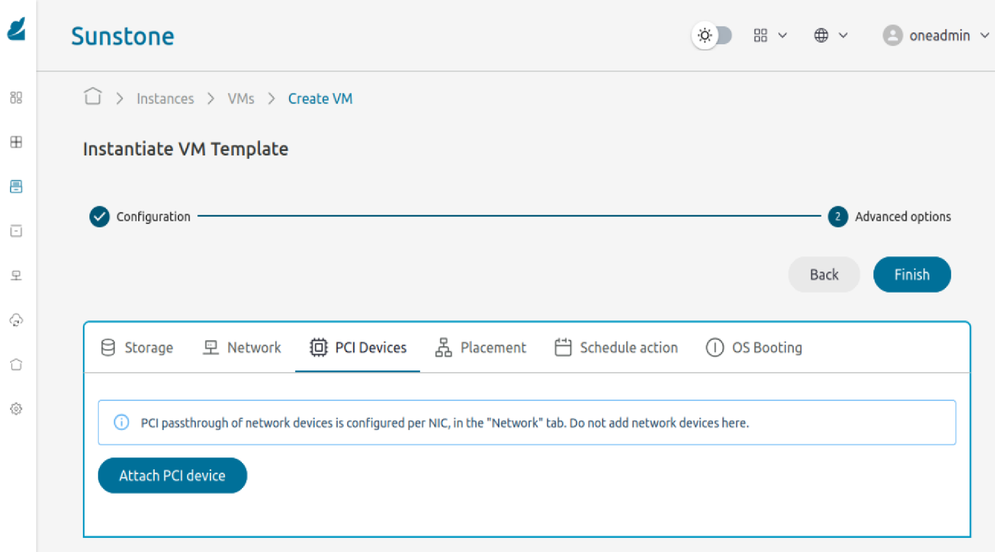 PCI Device attachment