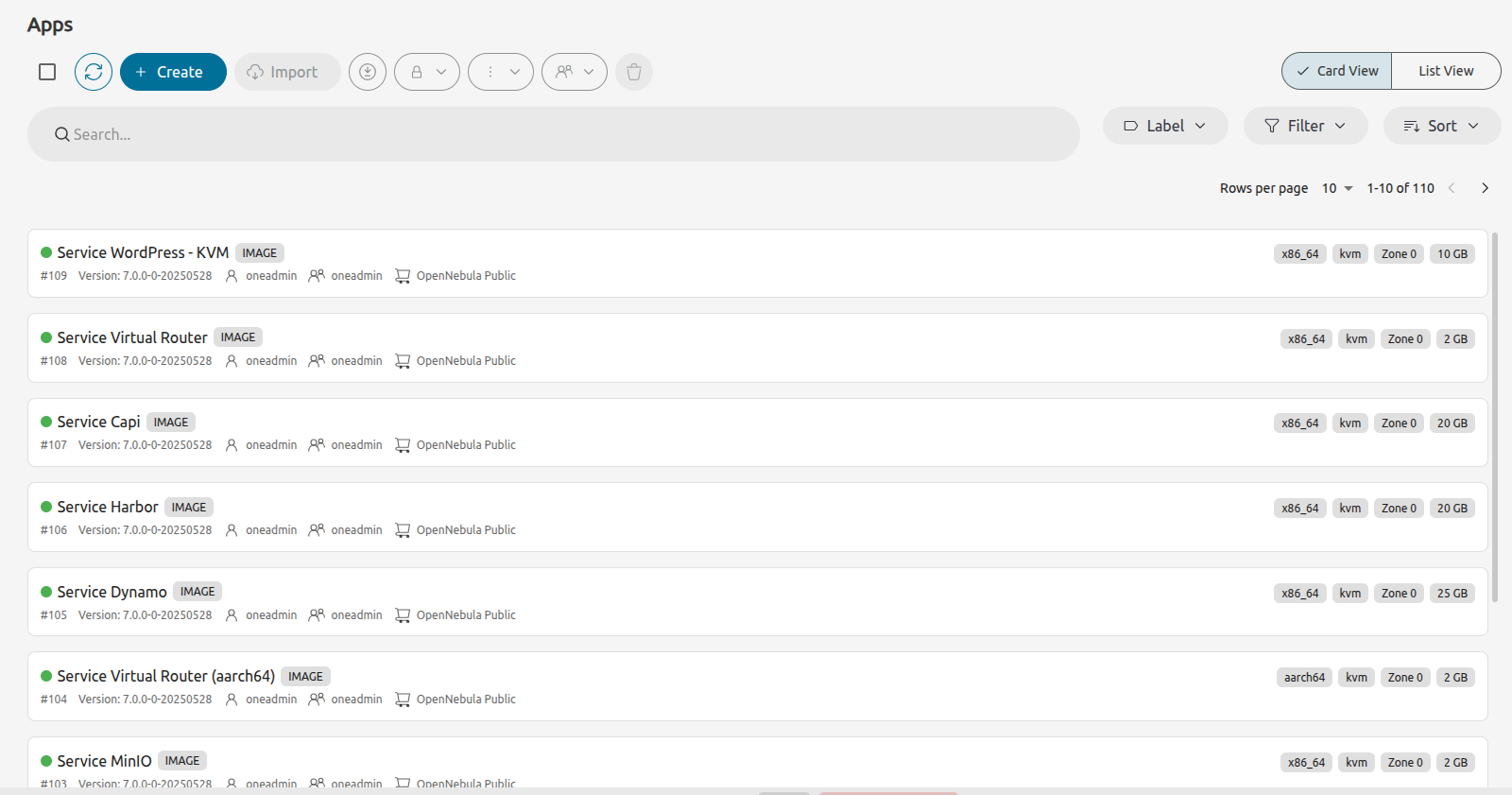 fireedge_sunstone_list_datatable