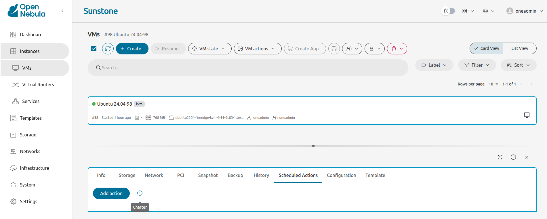 sunstone_vm_charter