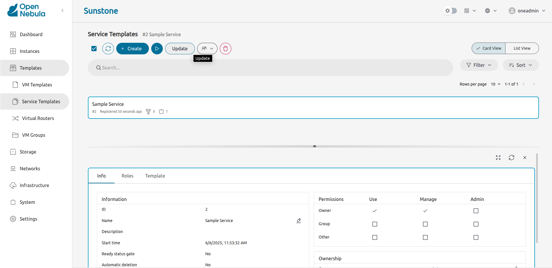oneflow-templates-update