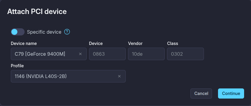 Sunstone GPU profile