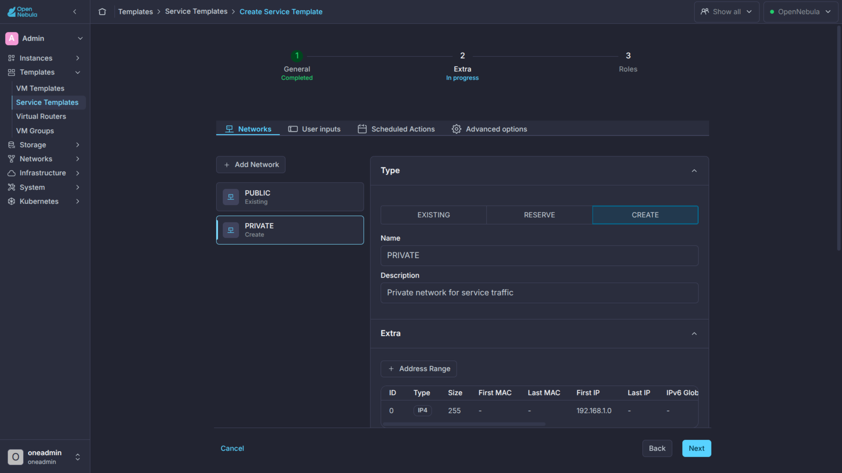 OneFlow Templates Network