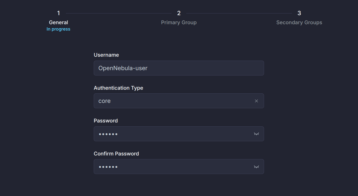 Group Admin View