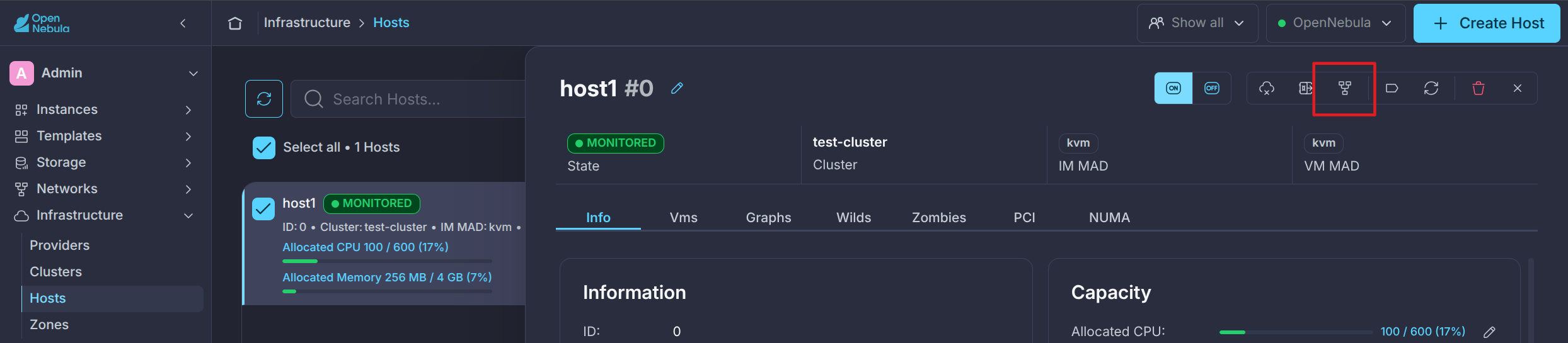 Select Cluster